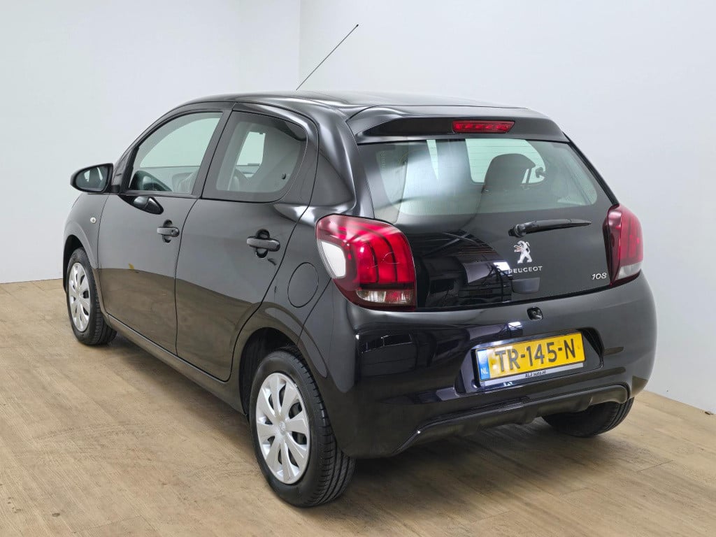 Peugeot 108 occasion 1.0 vti met airco en kleur zwart | tweedehands peugeot