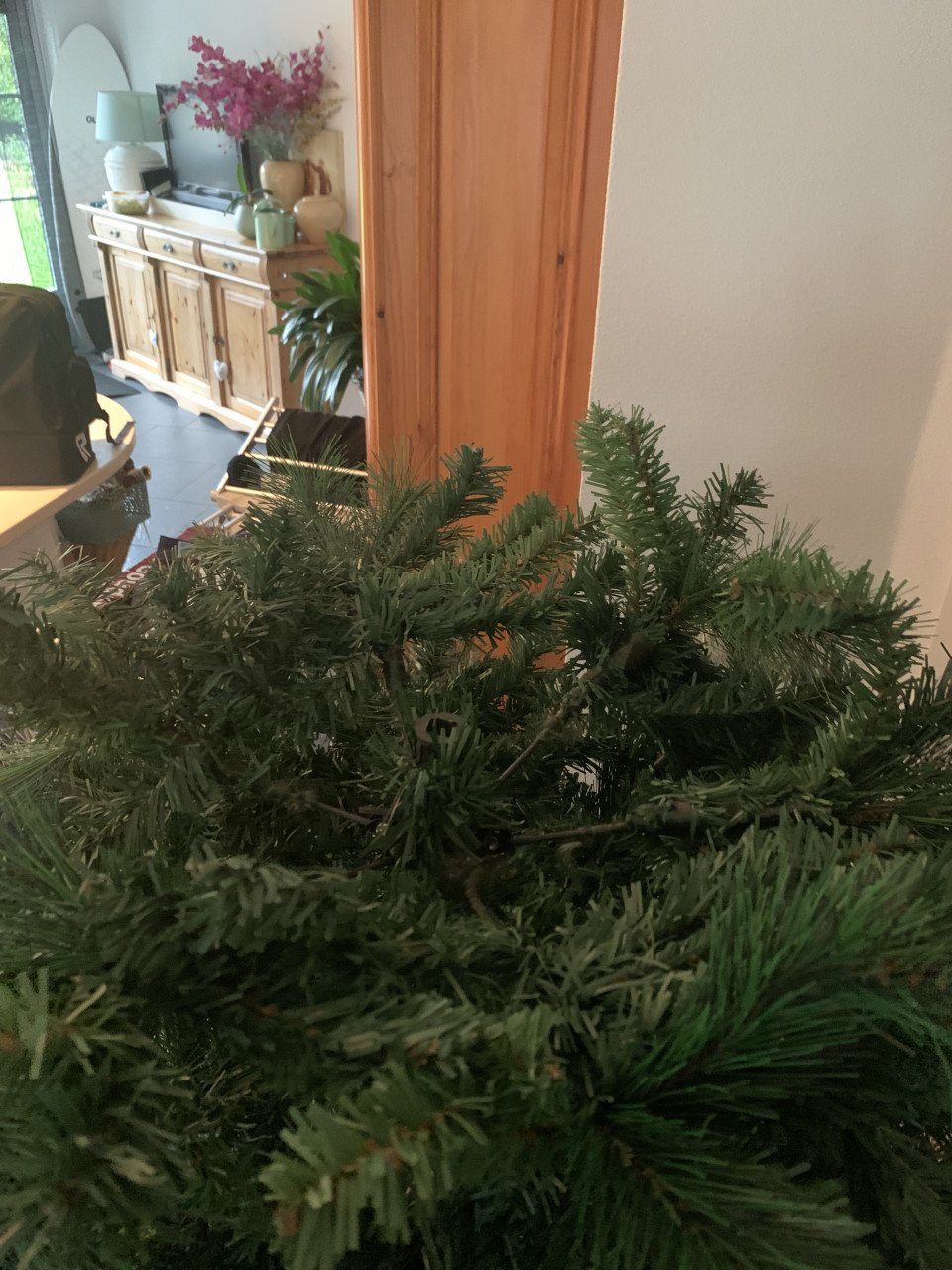 Kerstboom 2.10 hoog