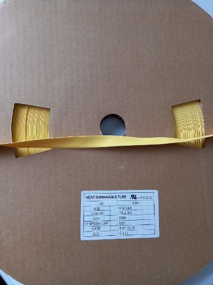 Krimpkous , Transparant maar ook geel rood en blauw etc,