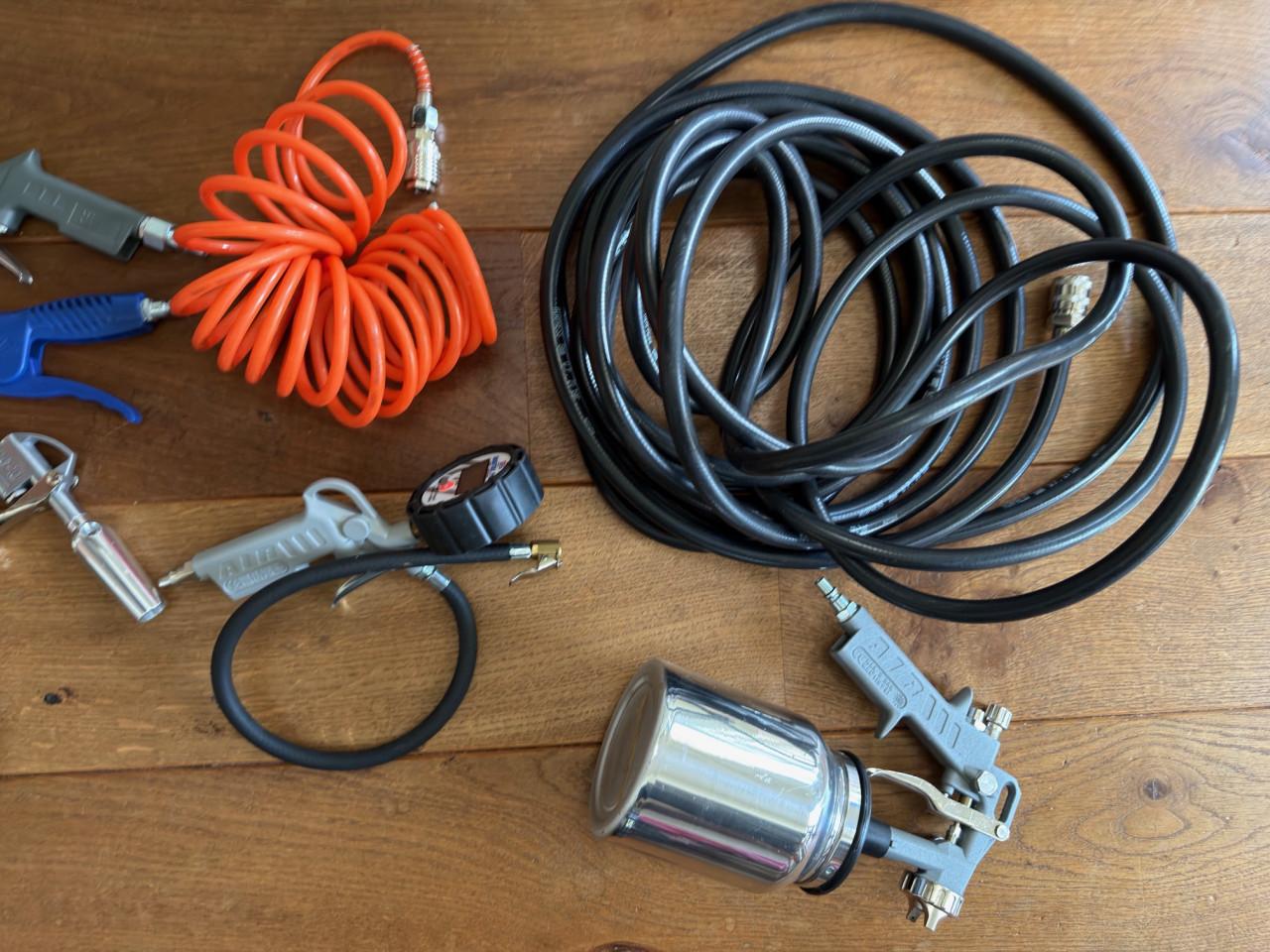 Airpress Compressor met accessoires