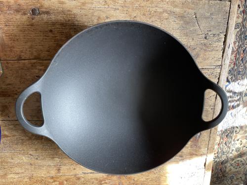 Gietijzeren Wok