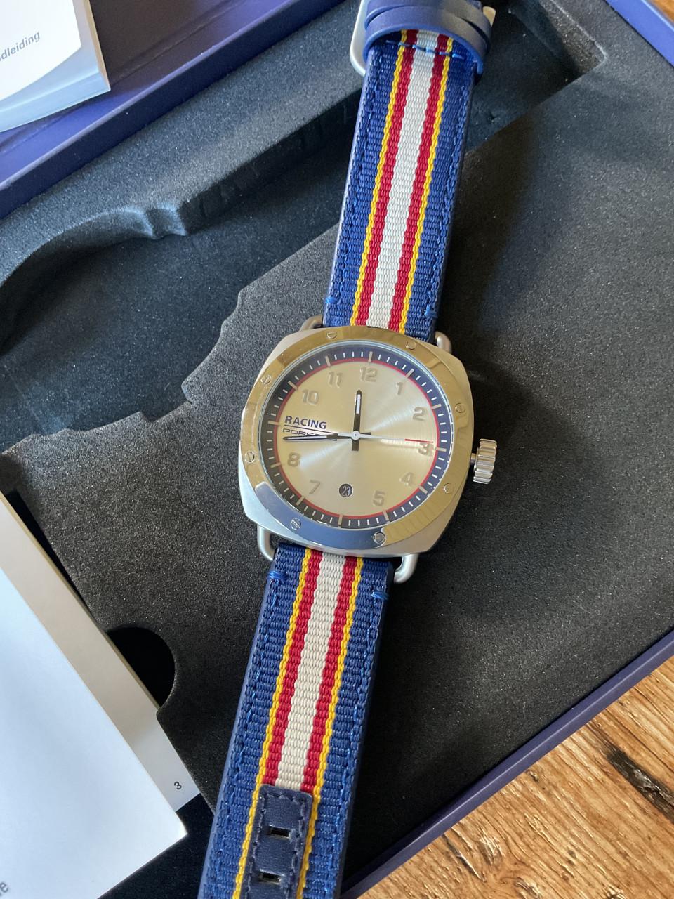 Porsche Rothmans editie horloge