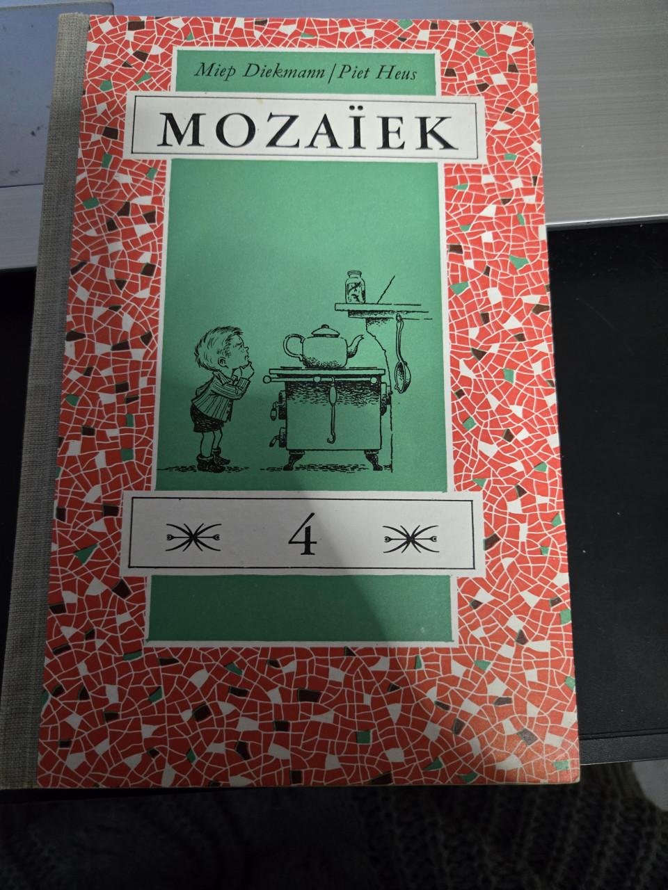 Boek: Mozaïek 4 Bloemlezing voor het lager onderwijs.