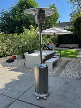 Terras verwarmer
