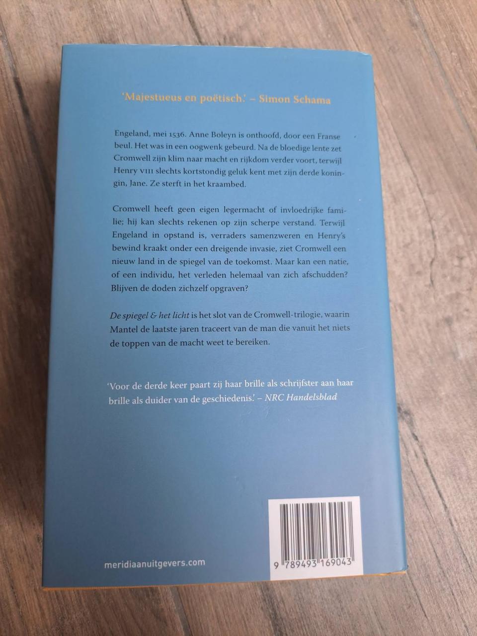 Roman De spiegel & het licht van Hilary Mantel