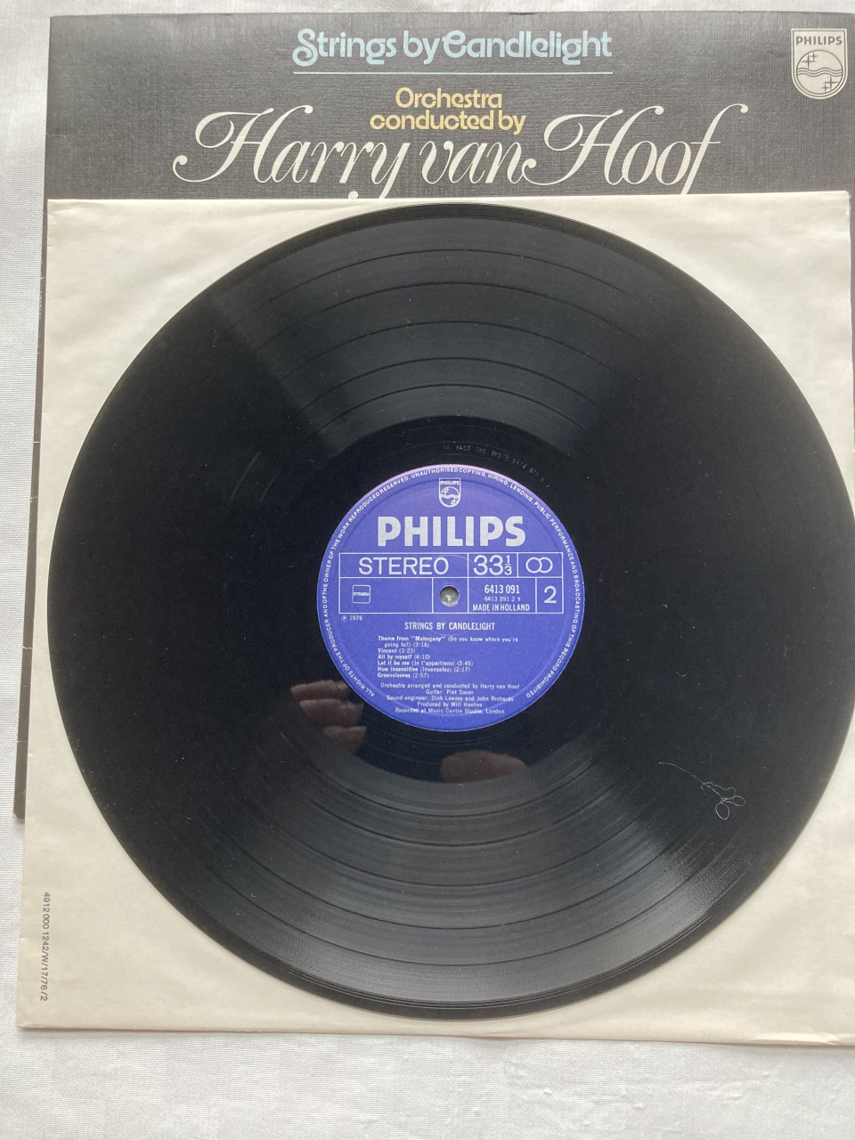 LP Harry van Hoof Piet Souer Strings by Candlelight 6413 091 Ph