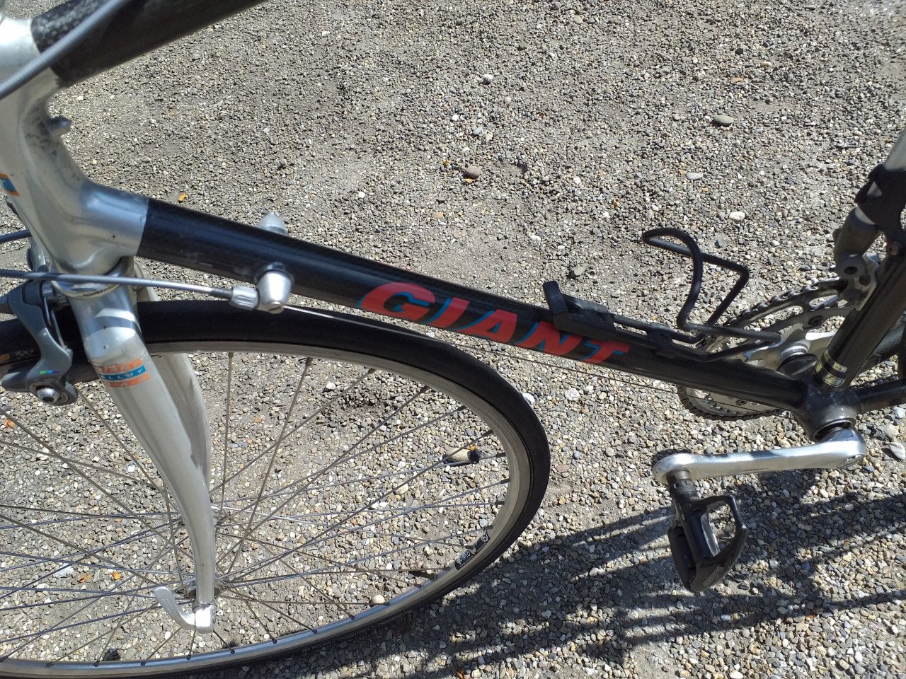 ""CADEX RACEFIETS, vintage gemaakt van aluminium en carbon""