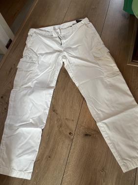 Witte zomerse broek van Zara