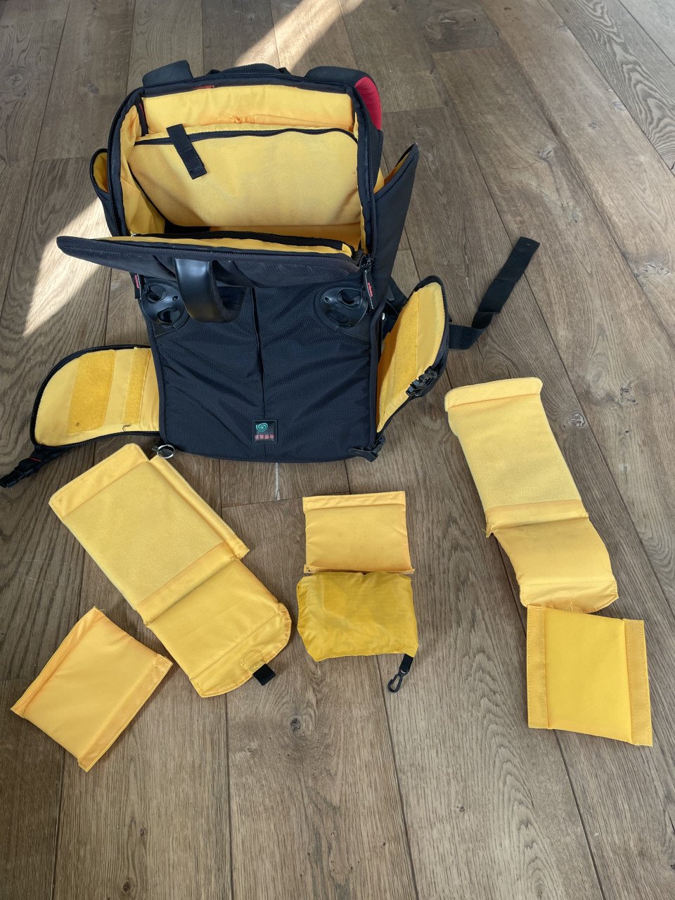 Rugtas voor fotografie