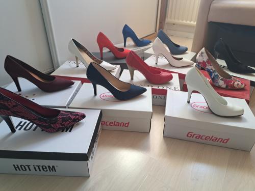 Dames schoenen met hak