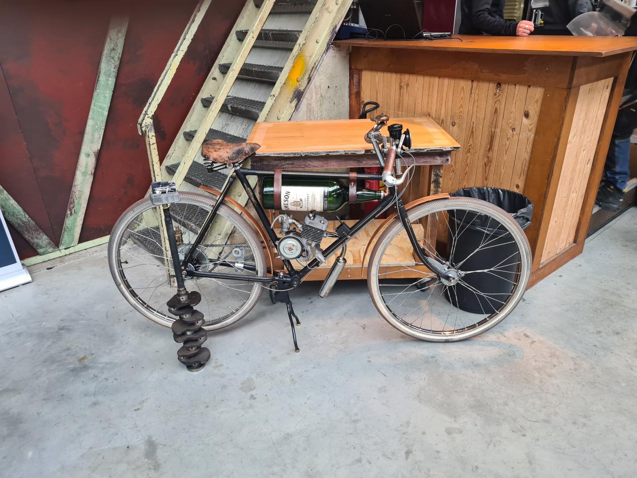 Gazelle Jameson Vintage Caferacer Mancave Eyecatcher Etalage