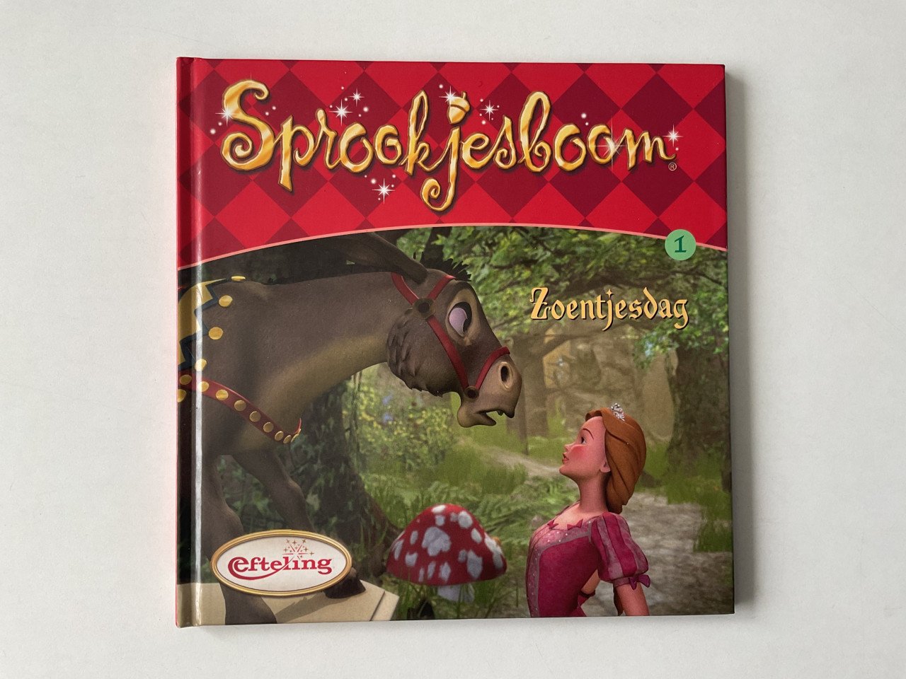 Verschillende sprookjesboekjes van de Efteling.