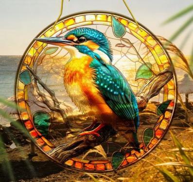 Raamhanger ijsvogel