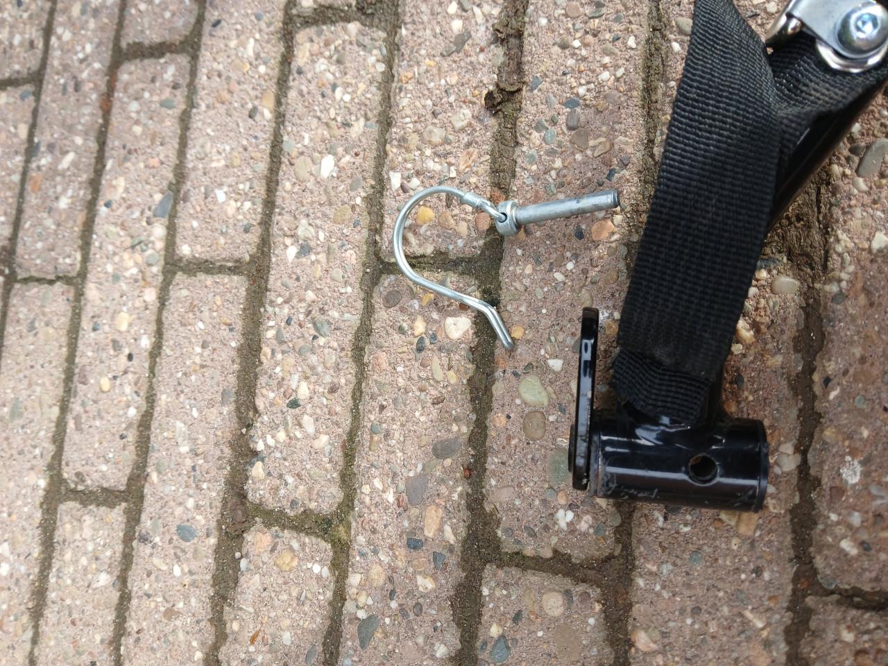 Fietskar met afdekhoes