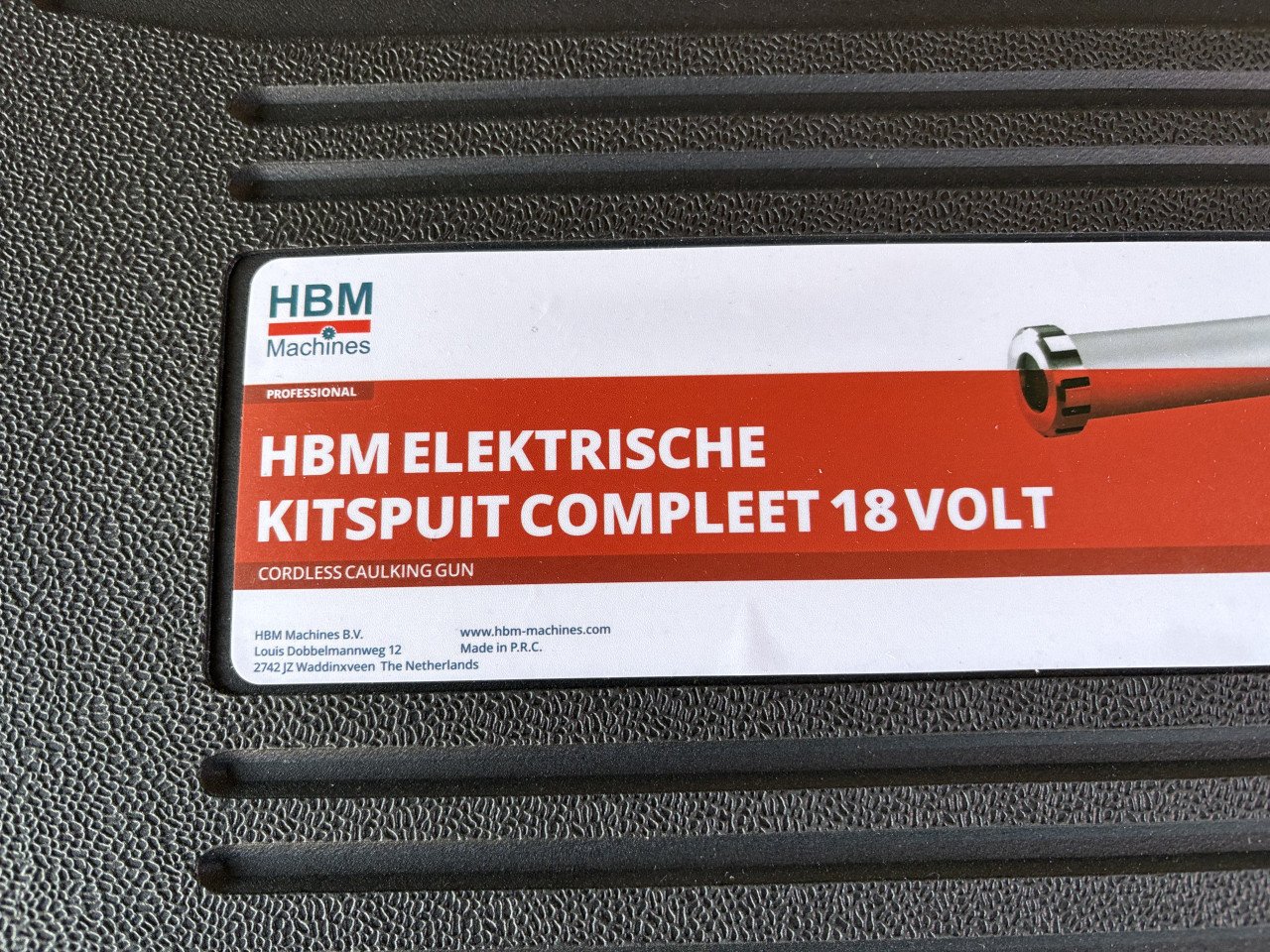 Elektrische kitspuit nieuw