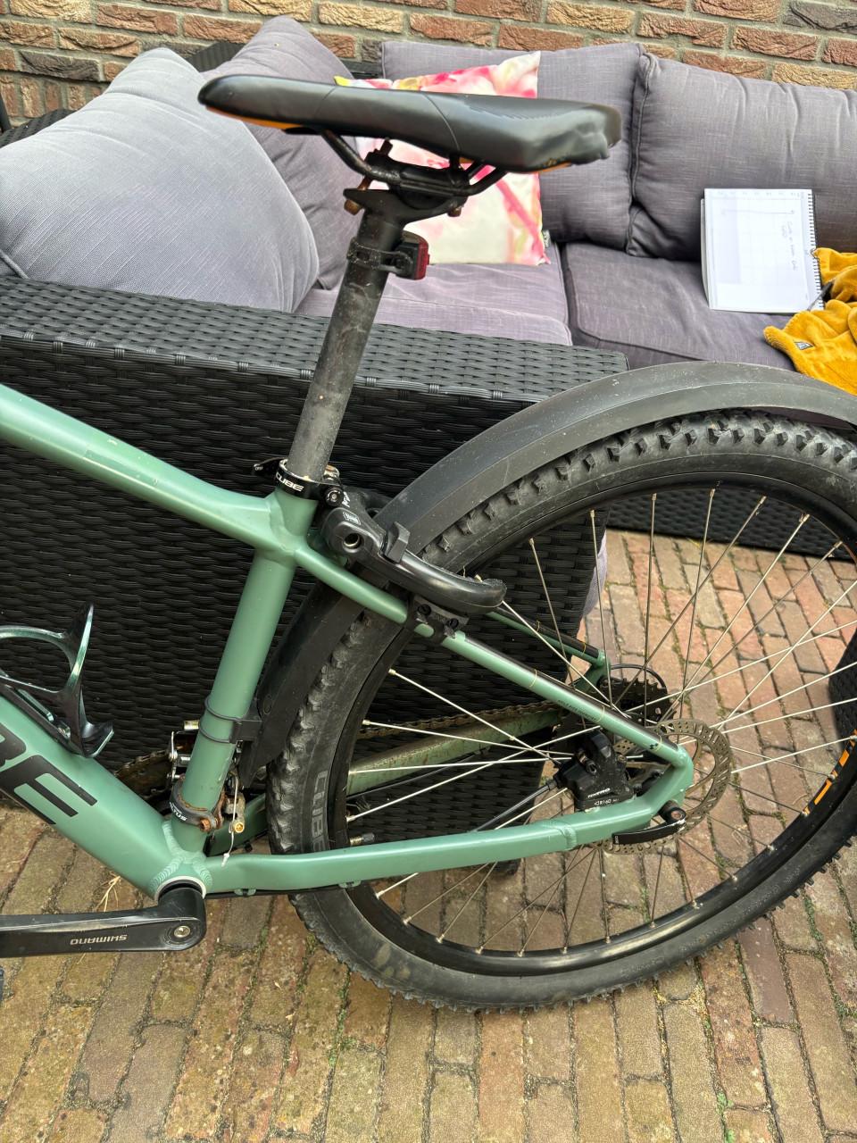 Cube aim pro olive jongensfiets mt S