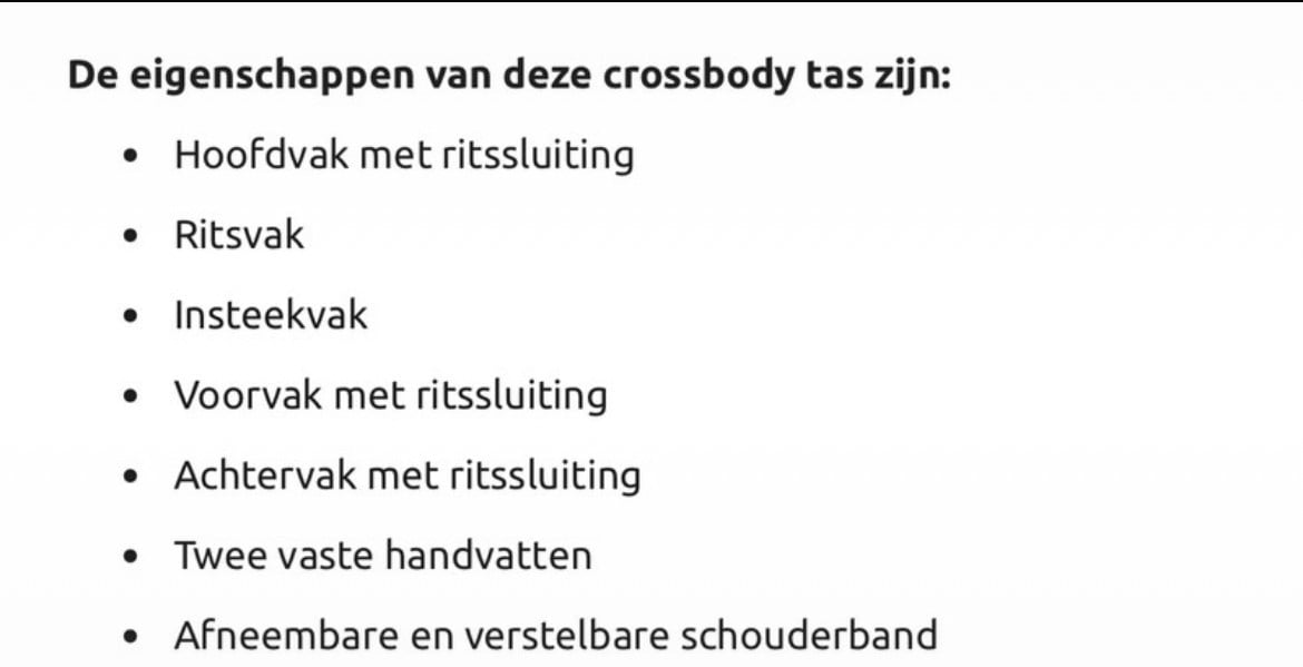Crossbody leren tas van micmacbags