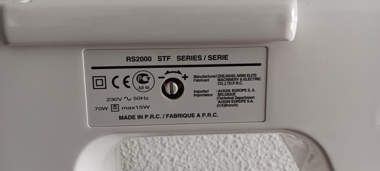 NAAIMACHINE, merk TOYOTA