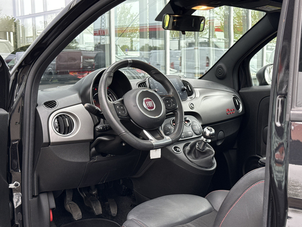 Fiat 500 1.0 hybrid sport | nl-auto | panorama | carplay | navi | clima | c