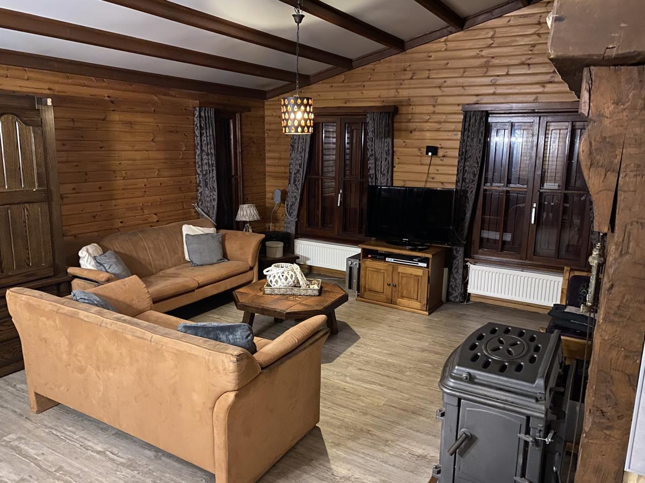 't boshuisje vak.huis Belgische Ardennen Dion 8P