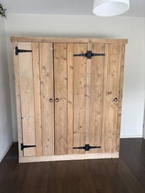 Kast steigerhout