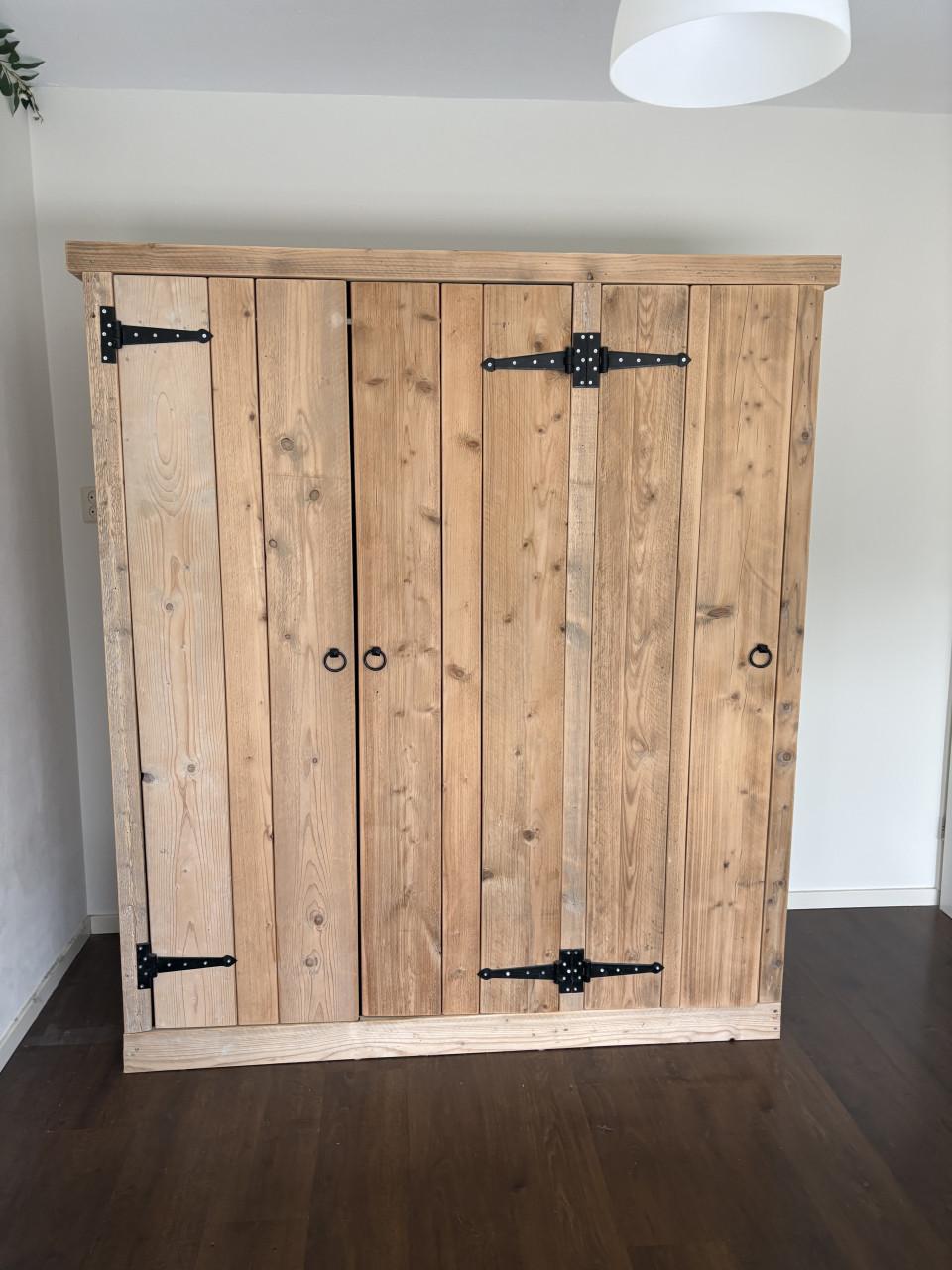 Kast steigerhout