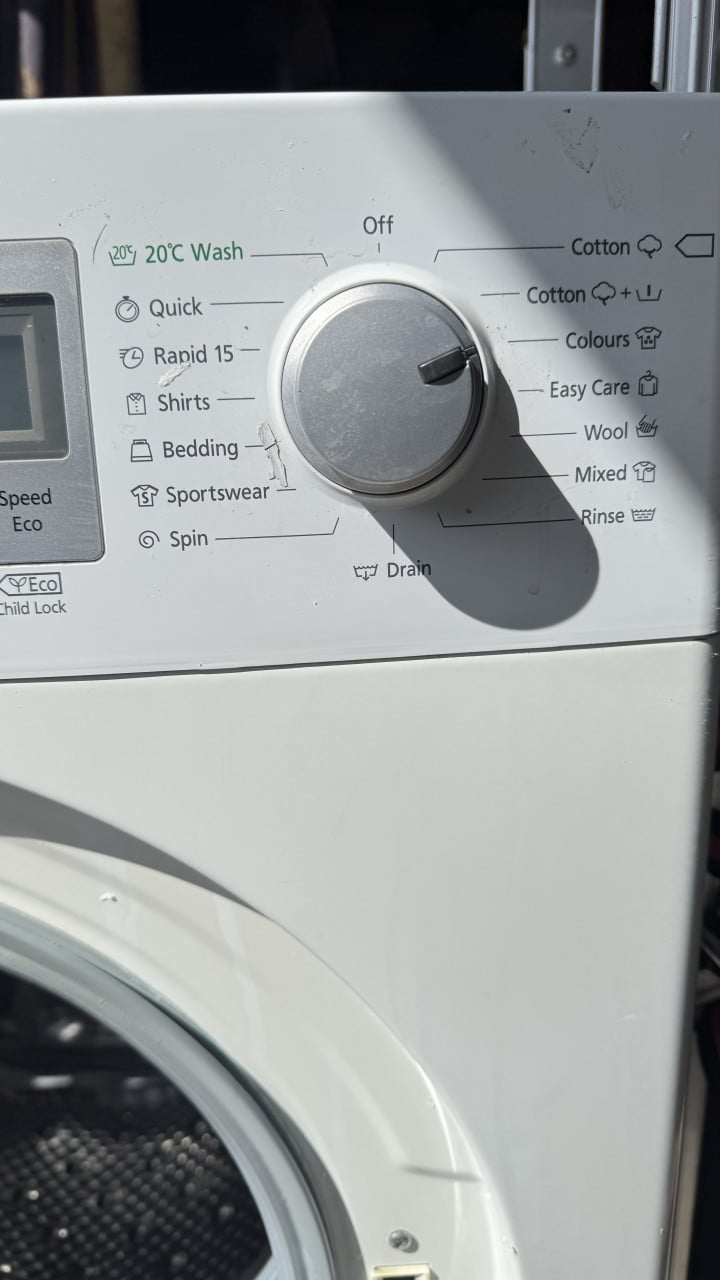 Wasmachine , 7 kg , 1400t/m