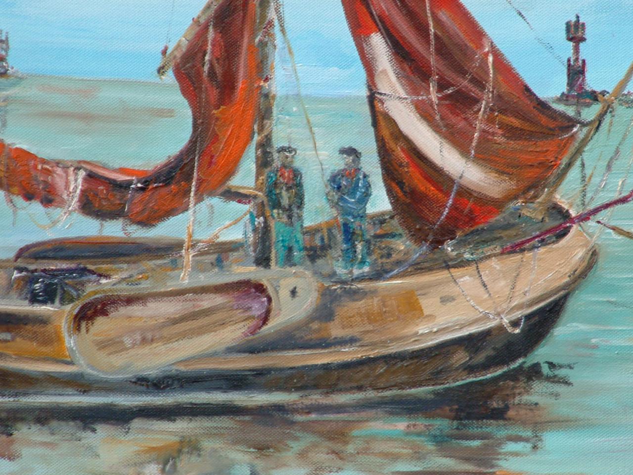 Schilderijen Jac caljouw  Arnemuiden