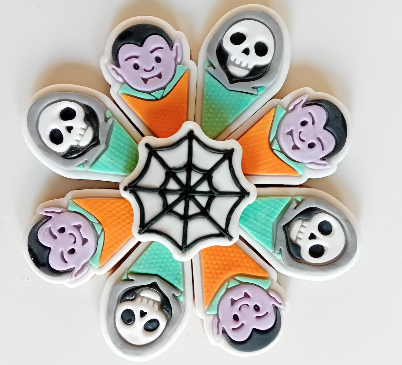 Halloween cookie platter