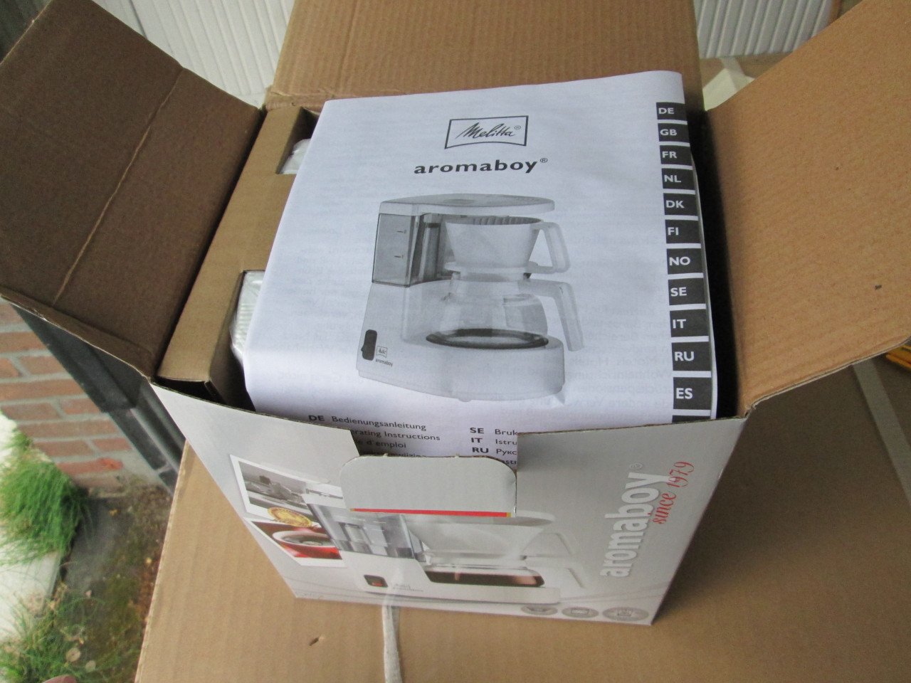Melitta koffiezetapparaat 2 persoons NIEUW