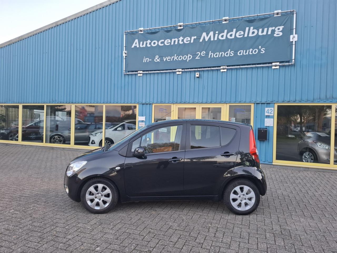 Opel Agila 1.2 Enjoy 5 deurs bj:2009 airco lm-velgen