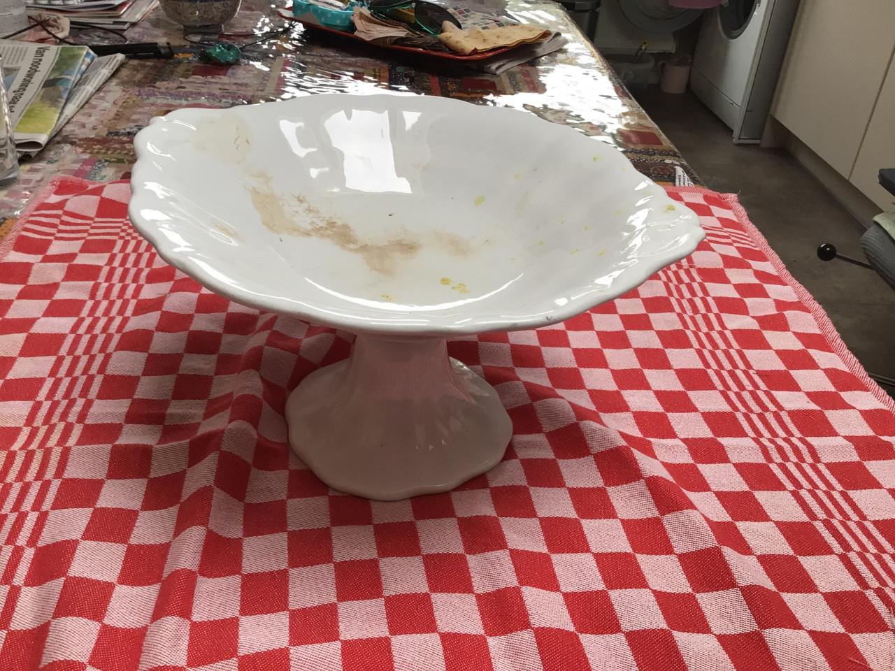 Brocante fruitschaal