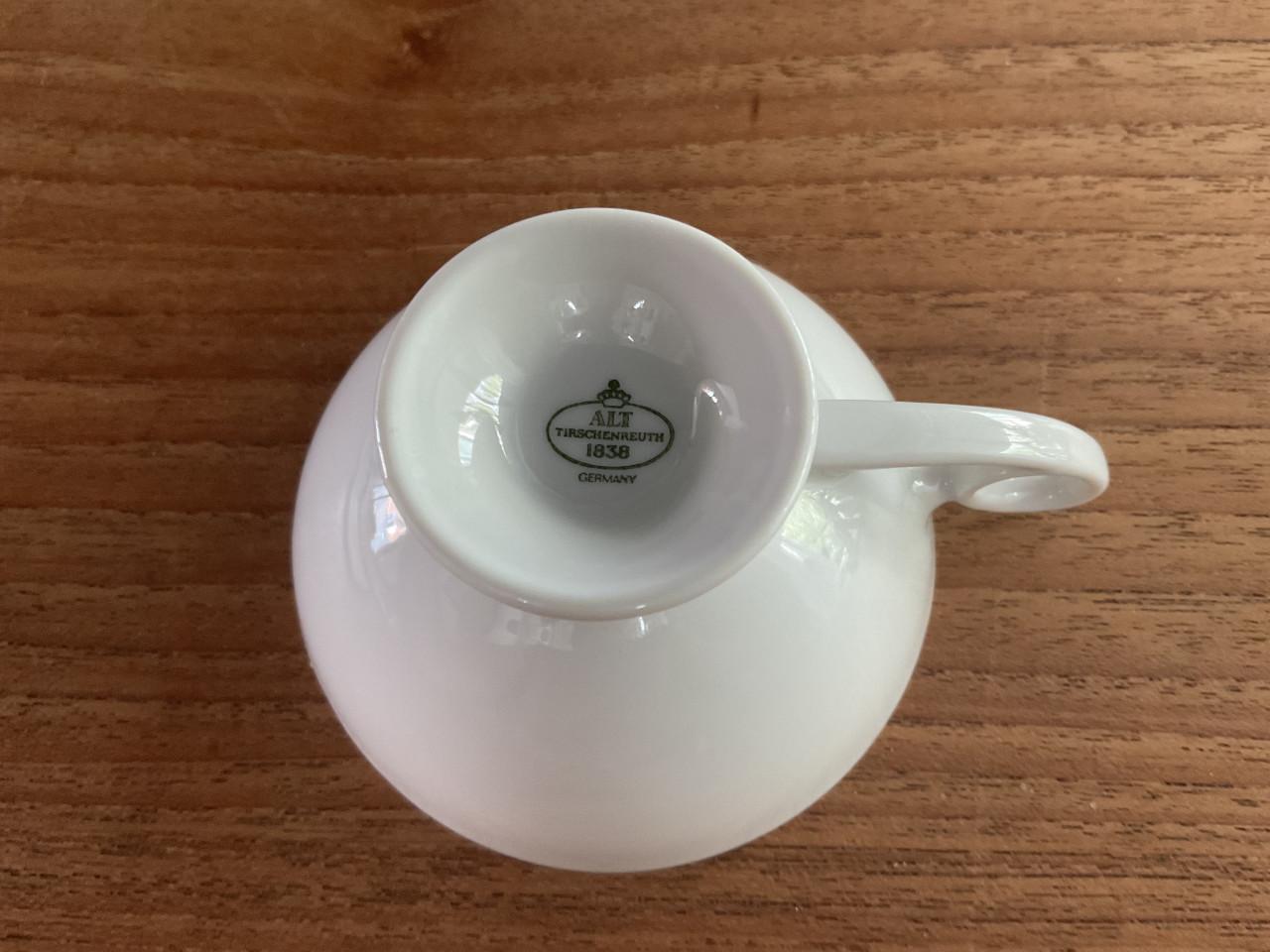 Vintage Alt Tirschenreuth 1838 Koffie/Theeservies