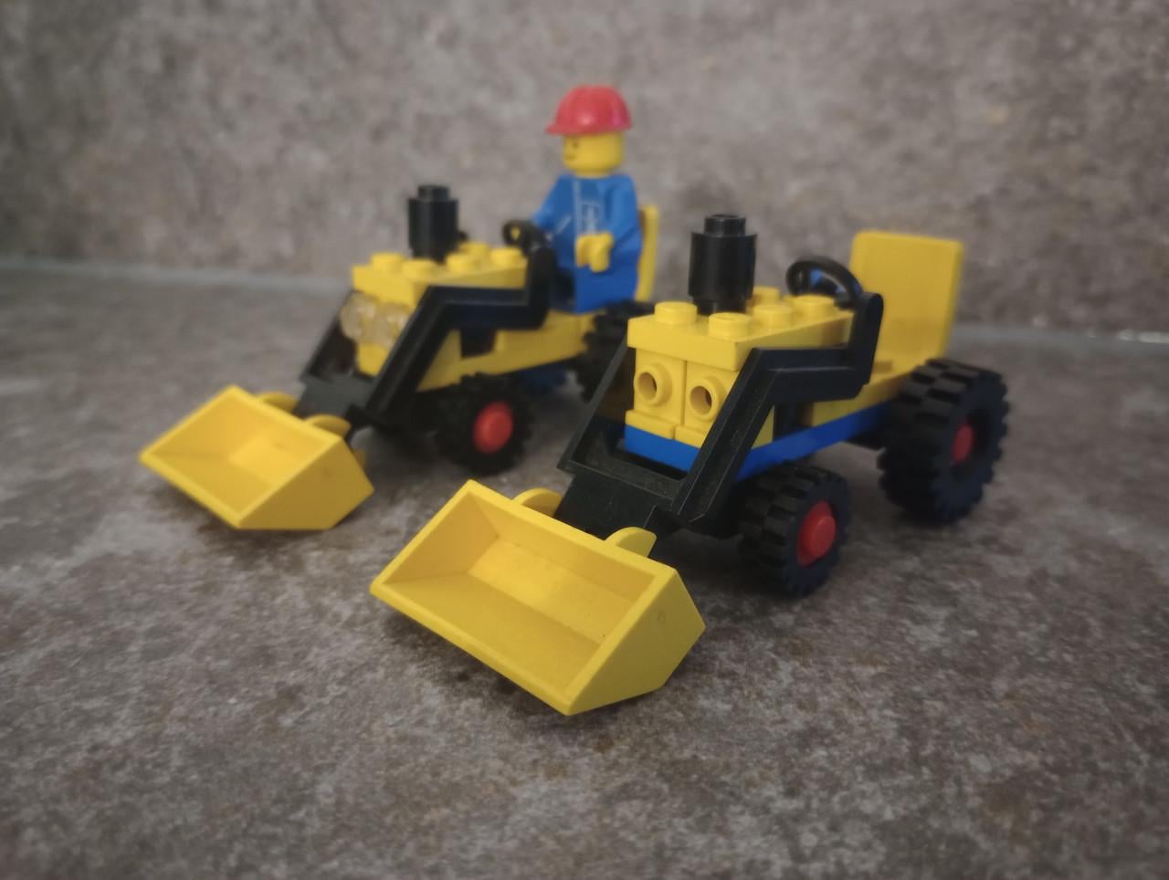 Lego 6603 Shovel Truck (2x)