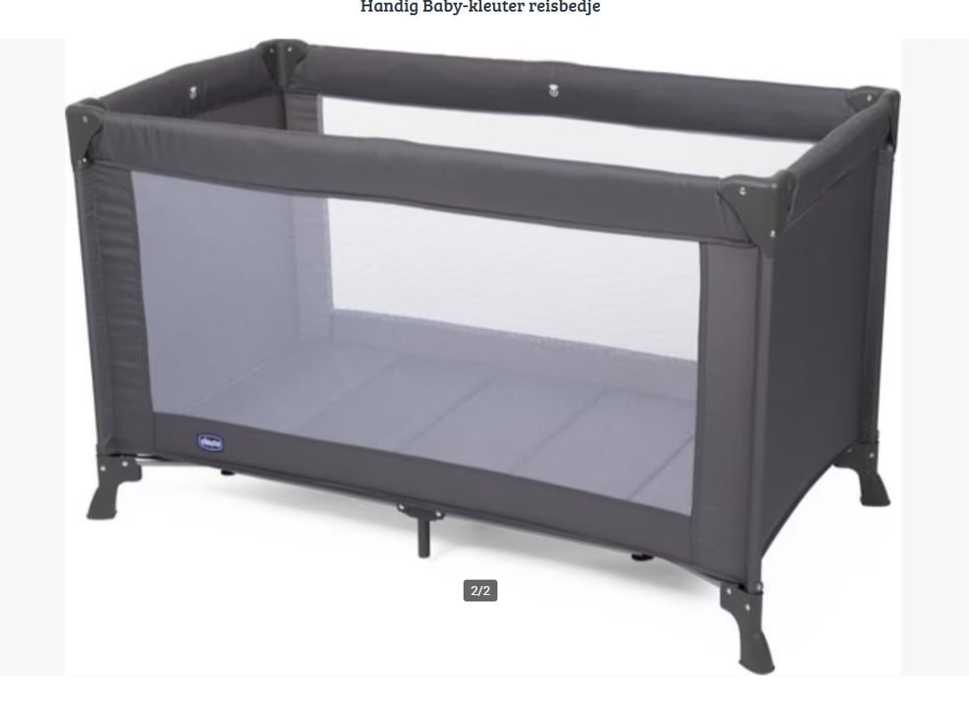 Handig Baby-kleuter reisbedje