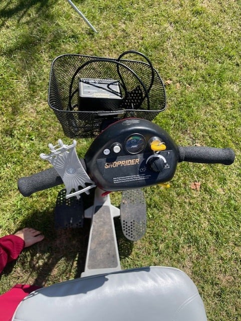 Practicomfort shoprider scootmobiel (opvouwbaar)