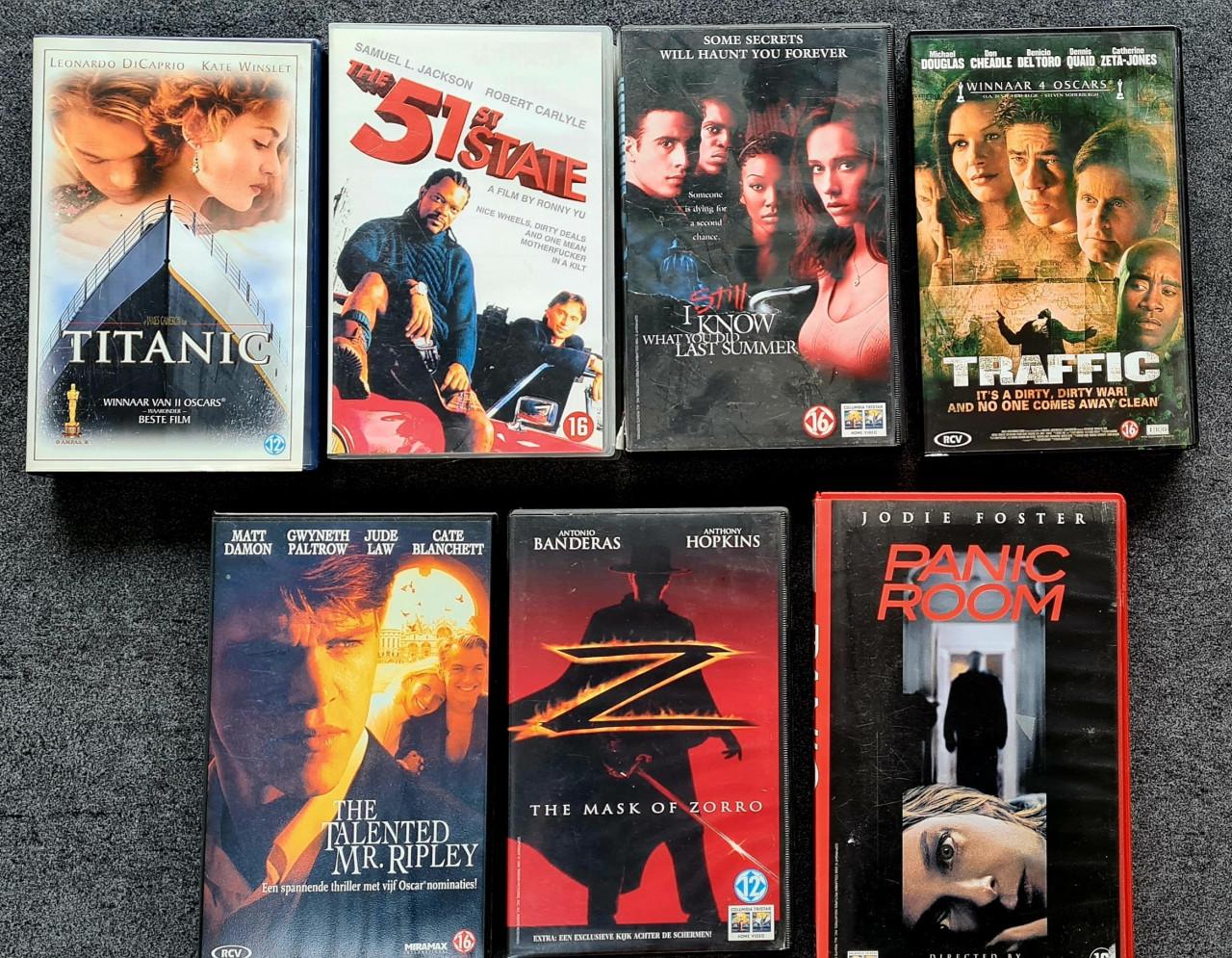 Gratis 7 videobanden met spannende films