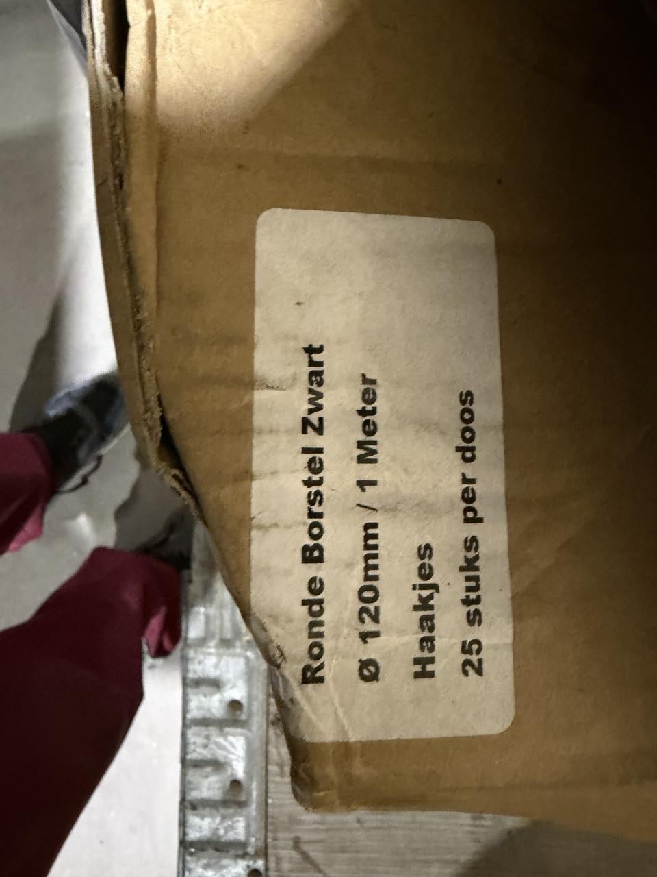 Vogel borstels voor onder zonnepanelen 75 meter