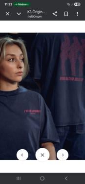 Shirt K3 originals 3 stuks donkerblauw l/xl