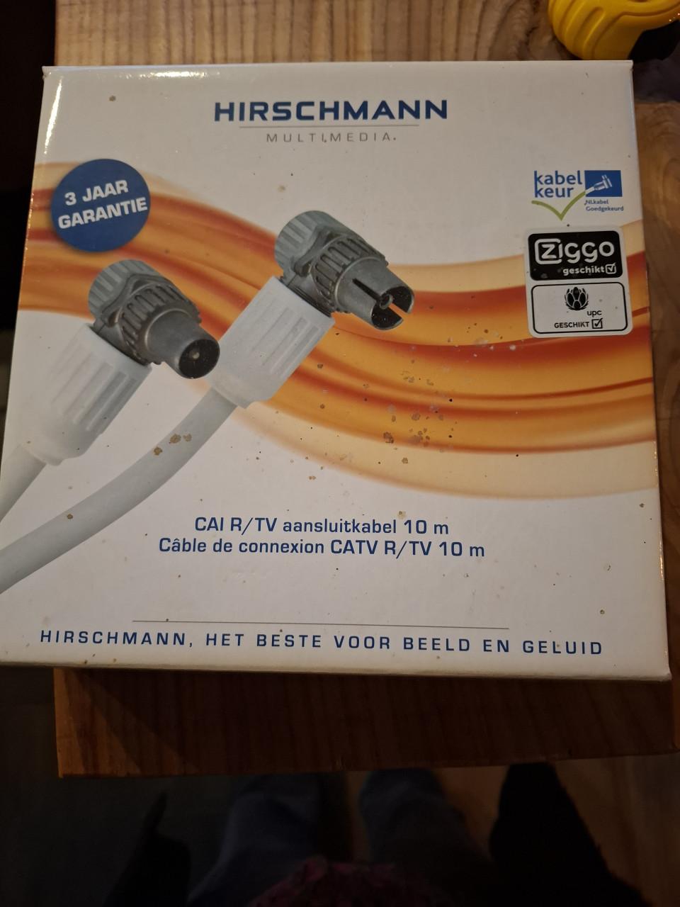 Hirschmann Cai/tv/radio kabel.