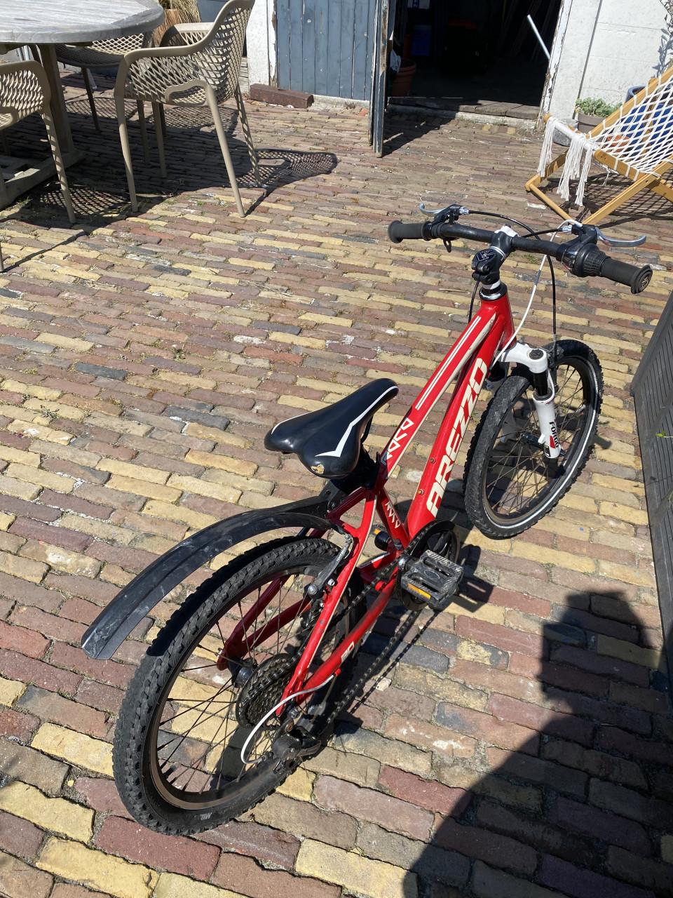 Moutainbike AREZZO RX-8 Kinderfiets Rood - 20 inch