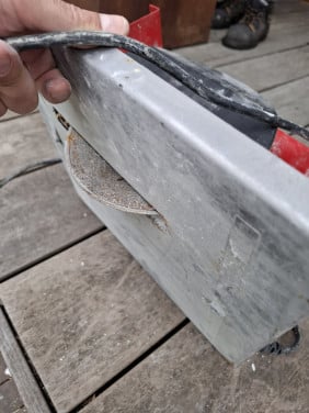 Einhell tegelzaag 1 keer gebruikt