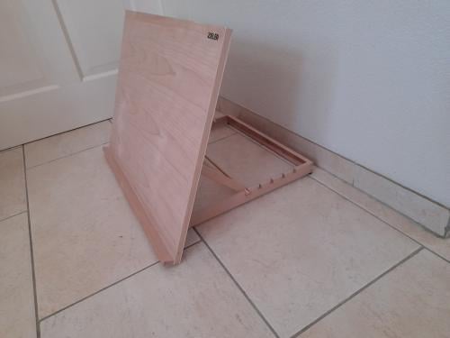 Zieler Tafelezel 62,5 x 45 met nieuwe canvas (in goede nette staat)