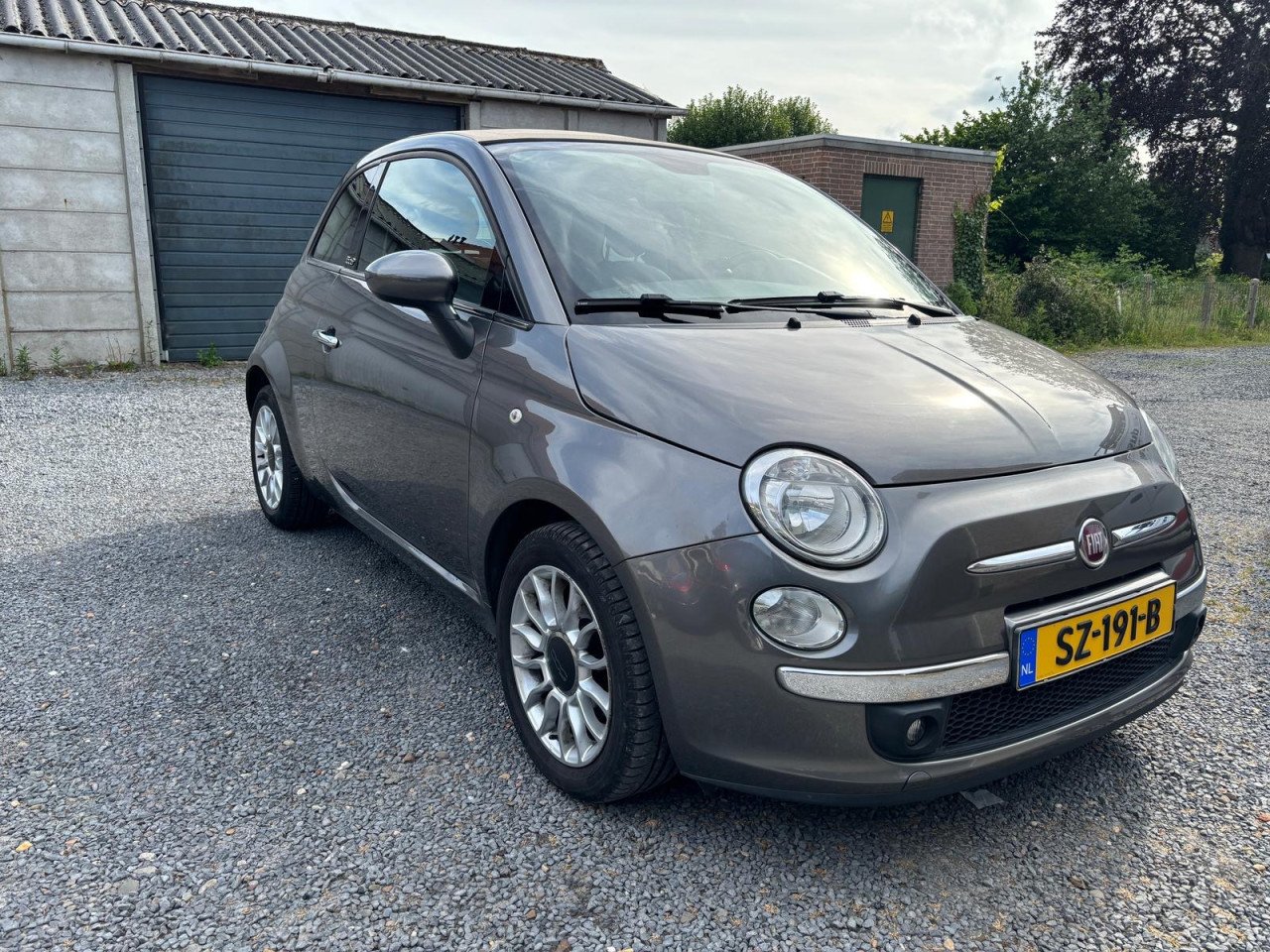 Fiat 500c grijs MOET NU WEG