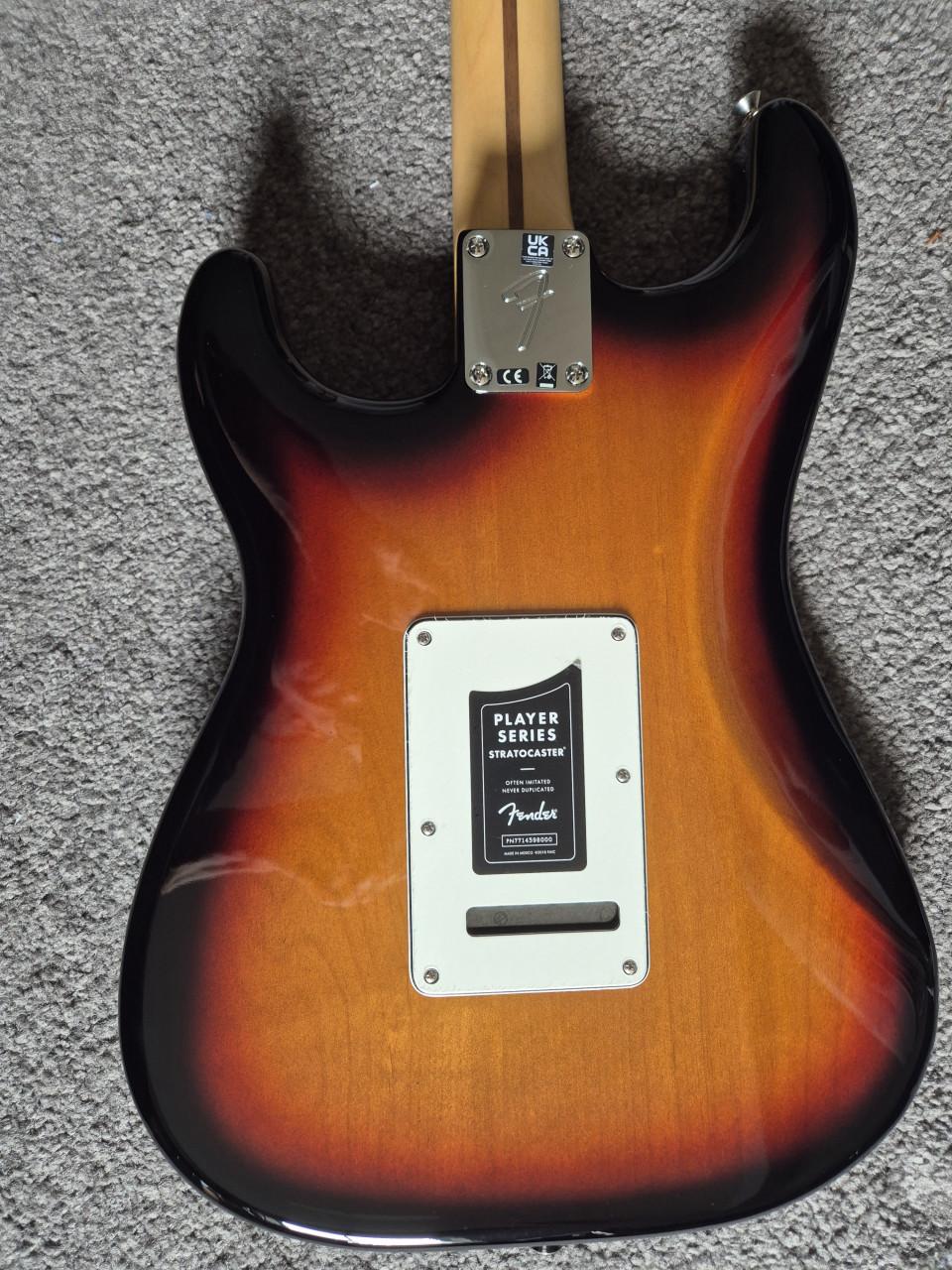 Fender Player Stratocaster 3t Sunburst Maple