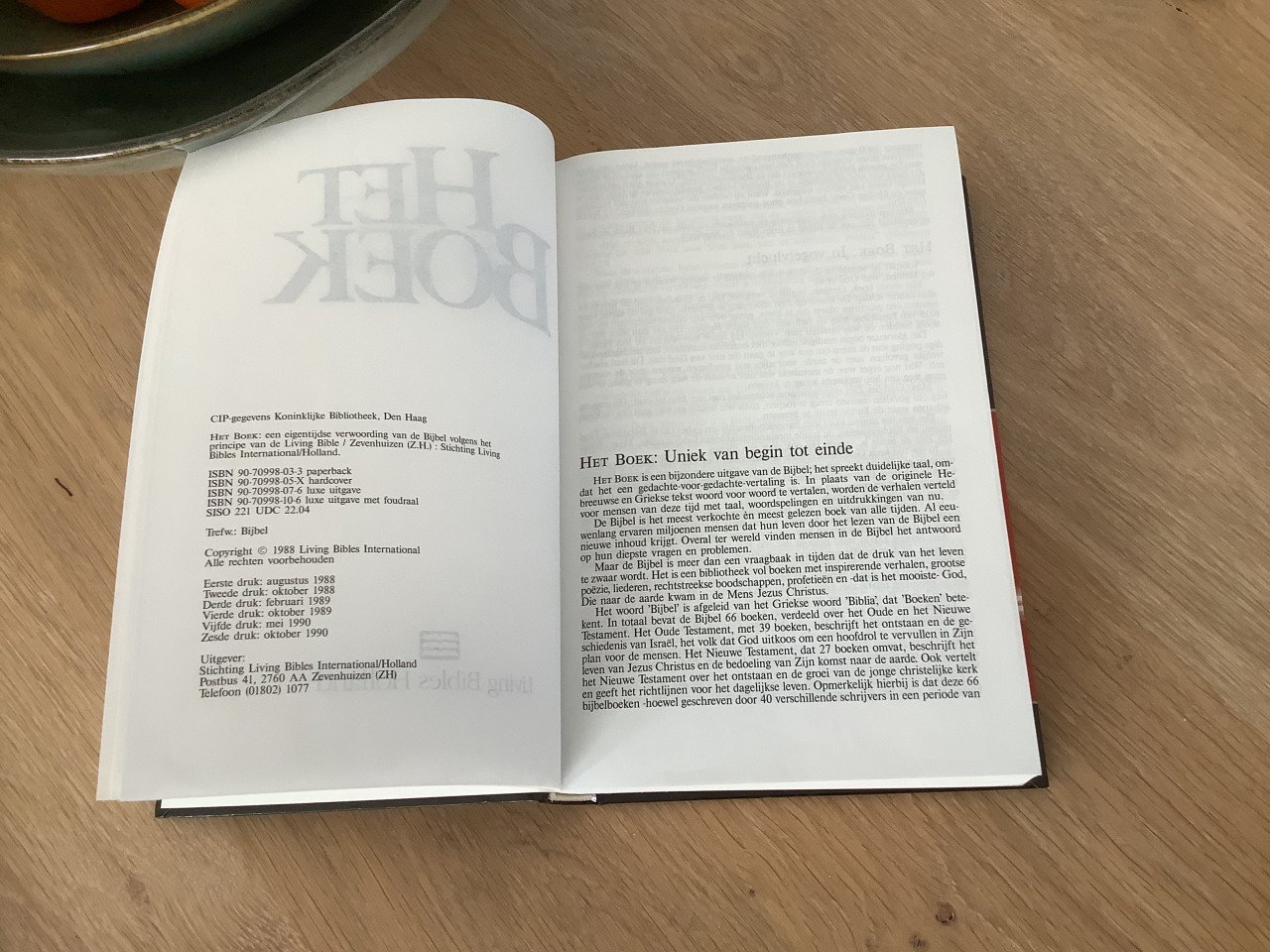 De Bijbel - Het Boek