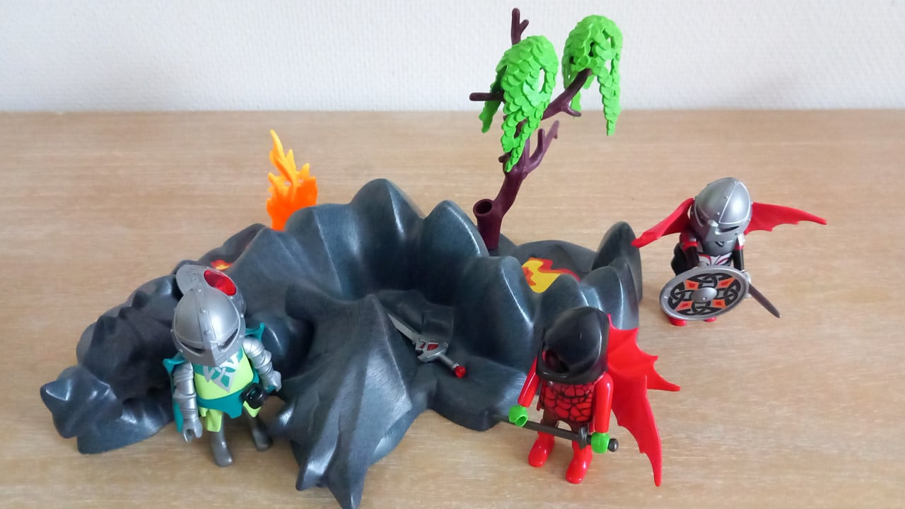 Playmobil riddereiland met 3 ridders setnr 4147