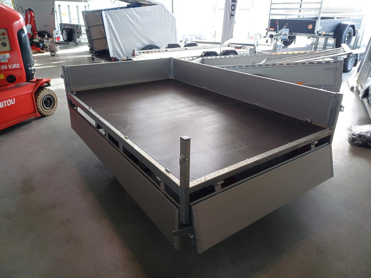 Nieuwe Anssems plateauwagen 251x153x30cm 750kg