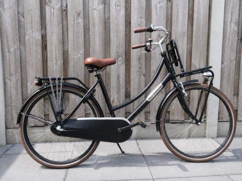 🚲 Popal Daily Dutch Meisjesfiets – 26 inch – 3 Versnellingen – Zwart 🖤