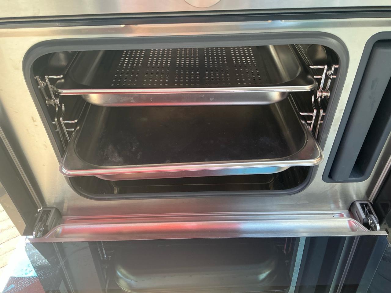 Siemens compacte inbouw stoomoven nooit gebruik
